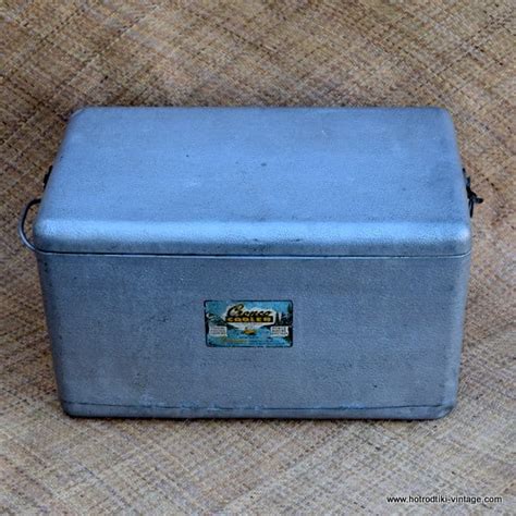 blue steel ace hardware ice chest box from 1960s|canned ice chests.